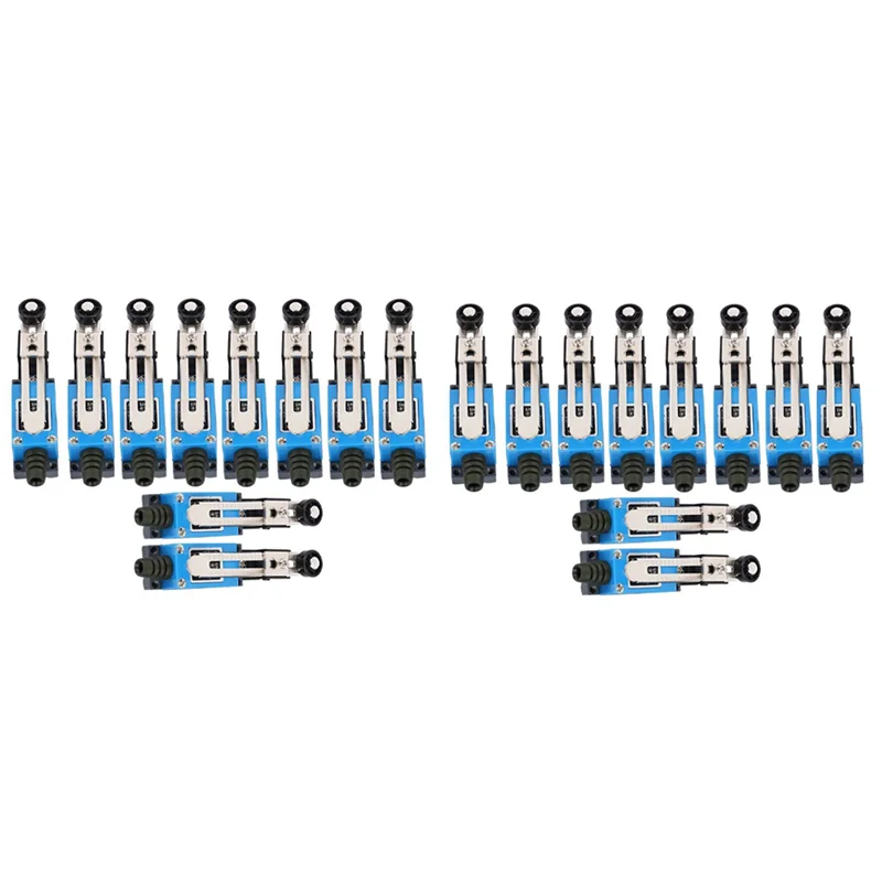 

BHTS-20Pcs ME-8108 Momentary Roller Arm Type Limit Switch For CNC Mill 5A 250V ME8108 Mini Switch