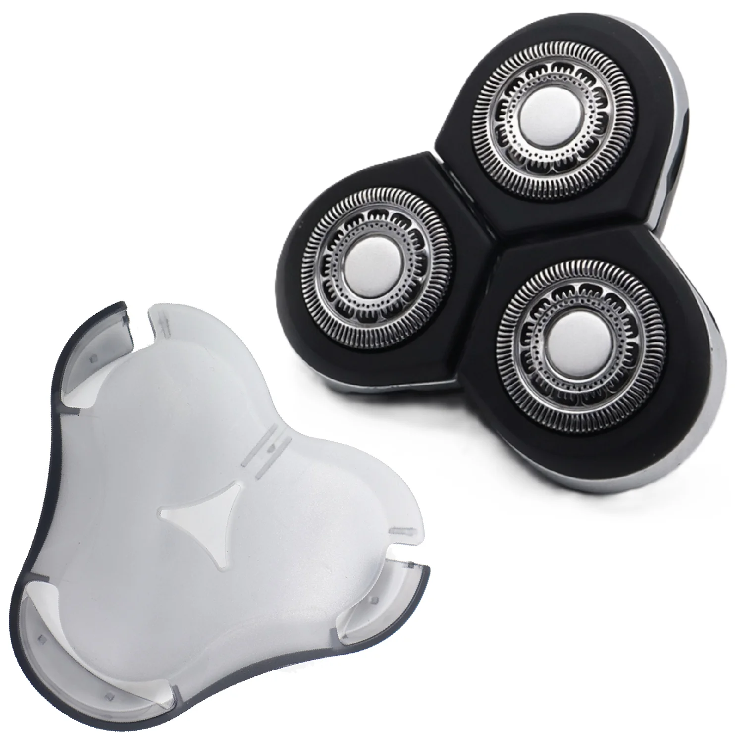 RQ12 Shaver Head &Cover for Philips Norelcos RQ1250 RQ1260 RQ1280 RQ1290 RQ1250CC RQ1260CC RQ1280CC RQ1050 RQ1060 Shaver