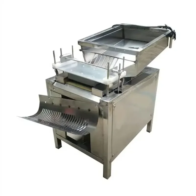Small Egg Shell Breaking Machine Quail Egg Peeling Breaker Machine Automatic Boiled Quail Egg Skin Shelling Machine