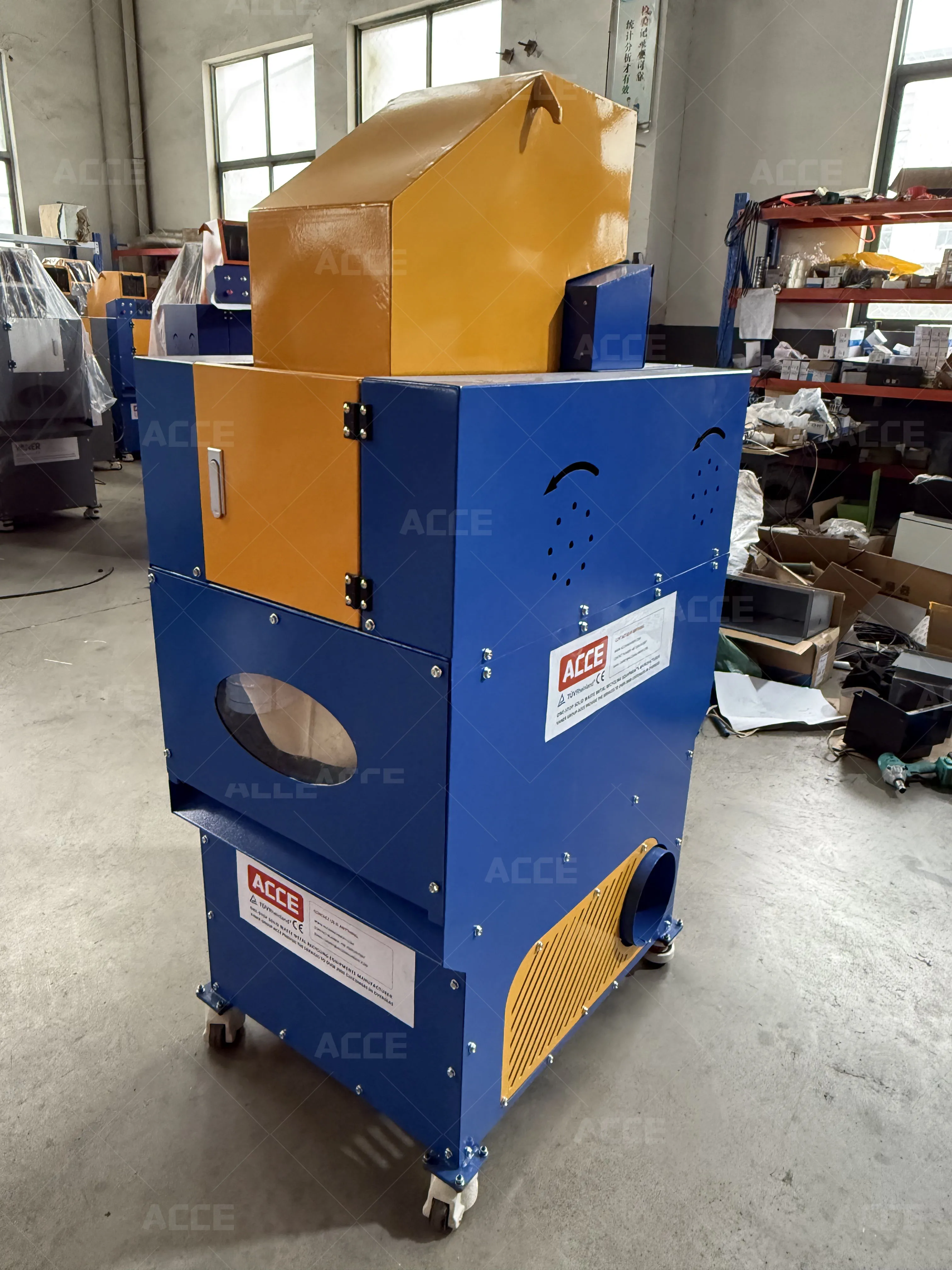 خردة آلة إعادة تدوير الأسلاك النحاسية المحبب آلة تقطيع الكابلات سلك كابل النحاس سحق المحبب #2