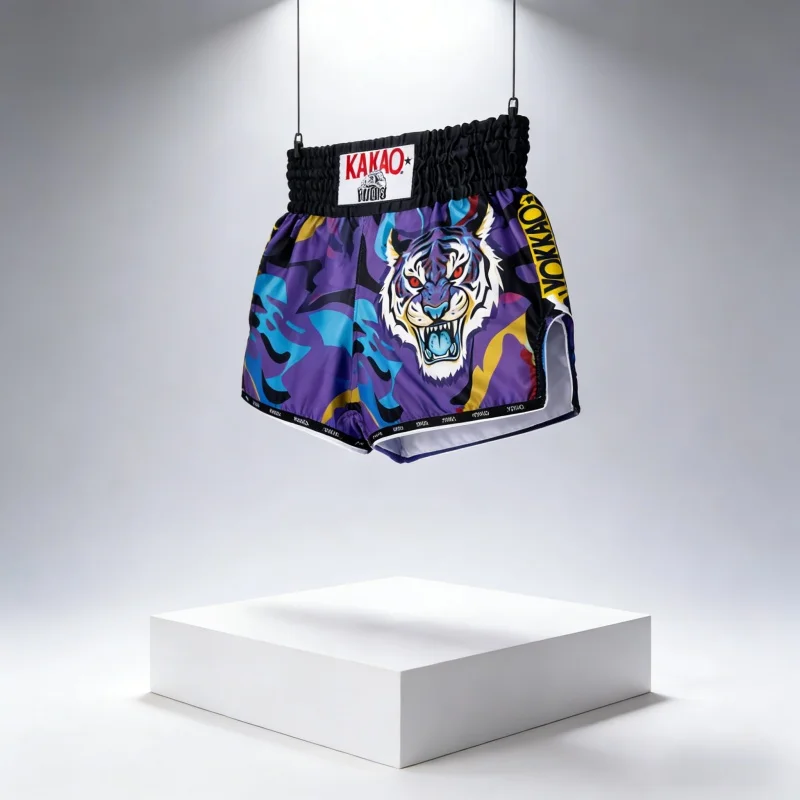 Tiger Muay Thai Shorts YOKKAO Combat Shorts Boxing Training Competition Shorts Comfortable Fabric Male Female Universal