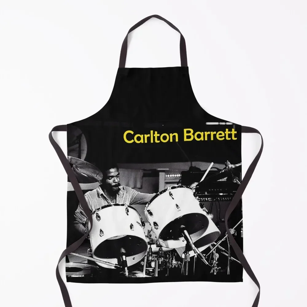 

Carlton Barrett Apron Women's House Things For Home And Kitchen Kids Apron