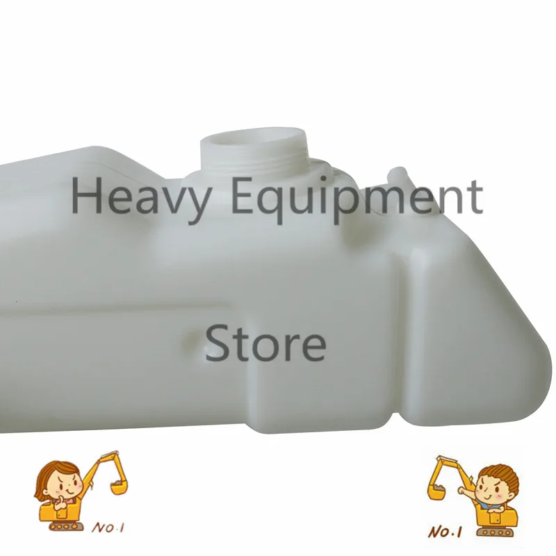 6732375 Water Coolant Tank Radiator Reservoir Bottle Expansion Tank with Cap 6733429 for Bobcat Loader S205 S220 S250 S300 S330