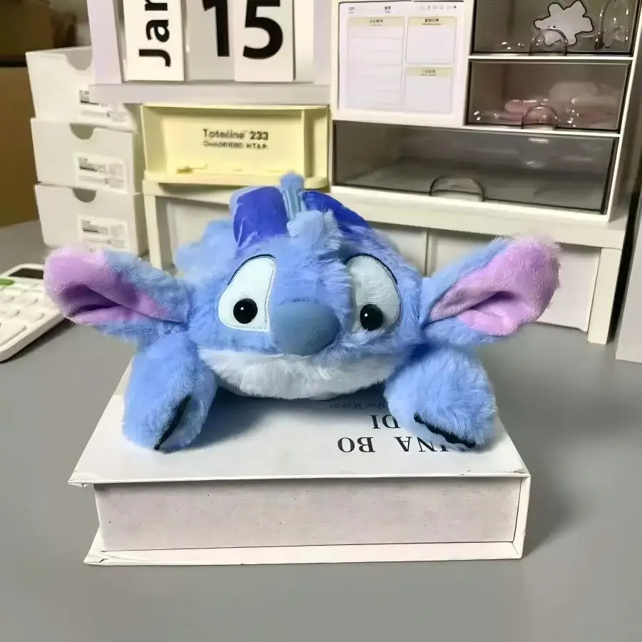Pluszowy piórnik Stitch, uroczy, Disney, anime, kawaii, etui na długopisy, szkolny, domowy, pudełko na artykuły piśmiennicze, pluszowe torby Stitch, prezent, zabawka.