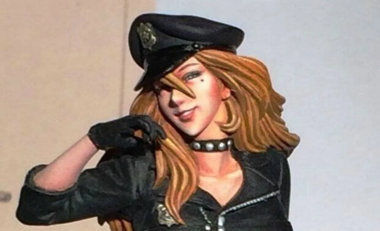 

1/20 Sexy Female Police Officer Resin Model Figure Gk Micro Miniature 3d Printed White Model Toy Unassembled And Unpainted Kit ﻿