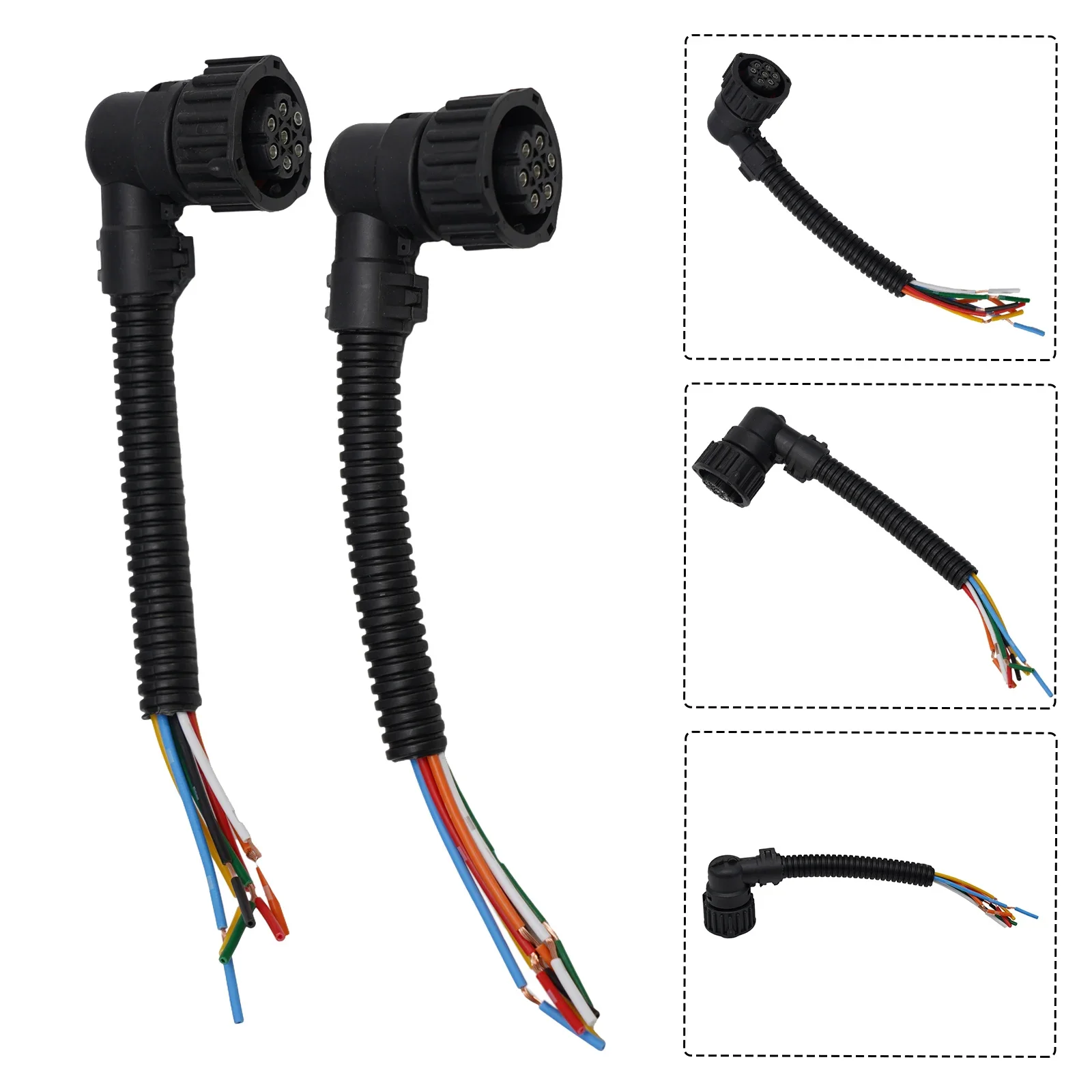 2pcs Tail Light Connector 965570-1 TE 965570 9655701 For Mercedes-Benz Sprinter For Volvo Heavy Truck Rear Tail Light Connector