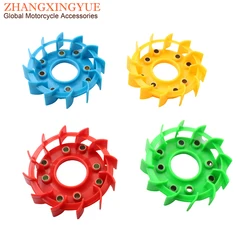 Scooter Moped Performance Turbo Cooling Fan For Kymco Agility 50 DJ S Super 8 Vitality 50cc 4T Engine Parts