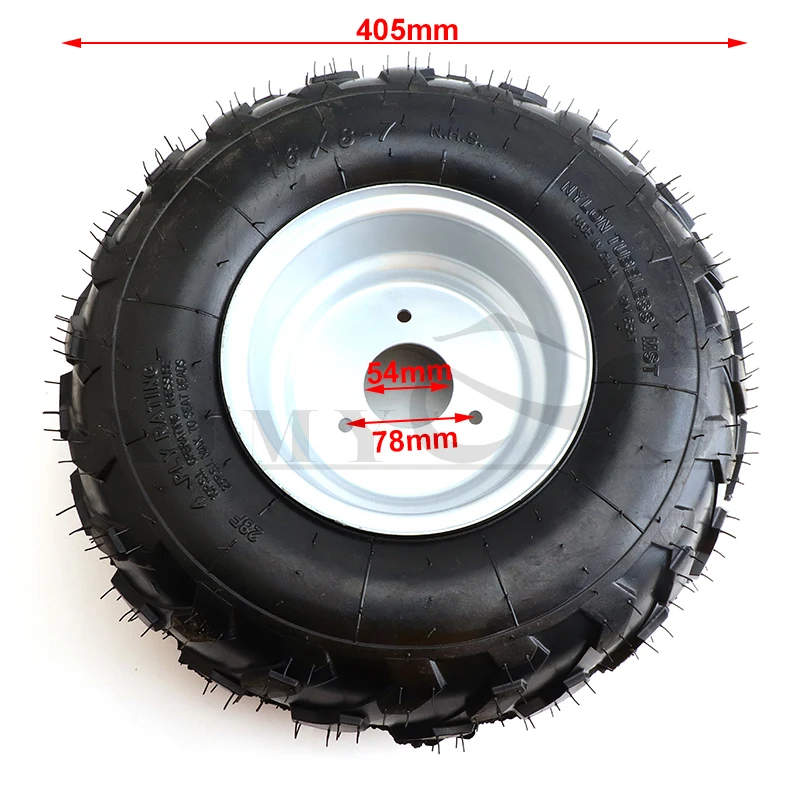 High Quality 16x8-7 Inch Urban Road Tires and Wheels for 125cc 110cc Quad Bike ATV ATV Kart Wheel Parts