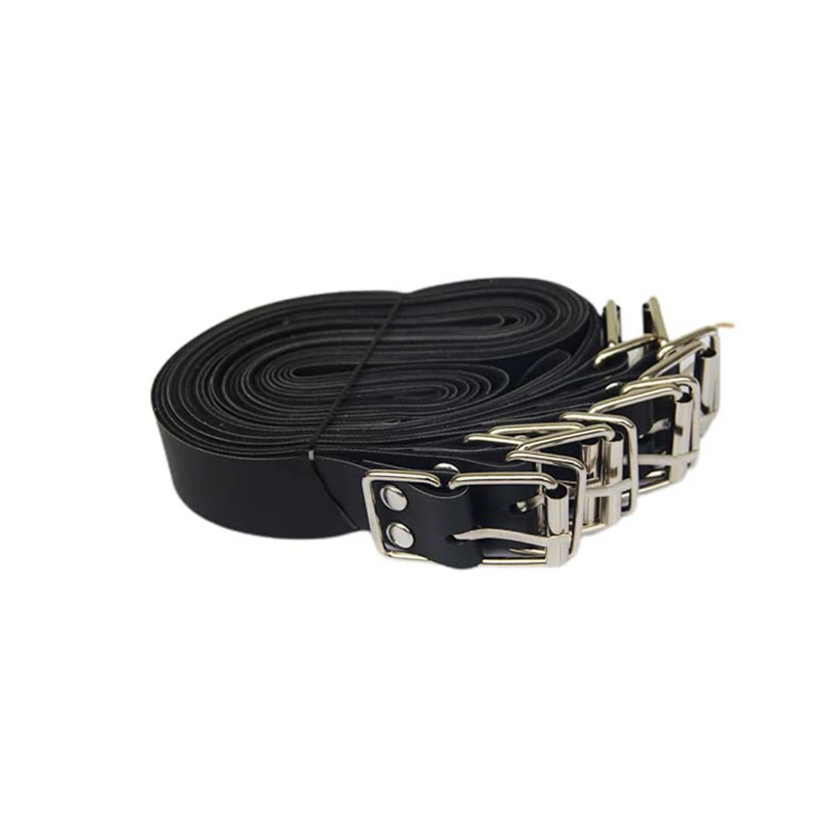 SM Sex Rope BDSM DIY Bondage Gears Adult Restraint Sex Games Toy PU Leather Strap System 7Pcs Buckle Tie Kits 18+ Sex Products view 3