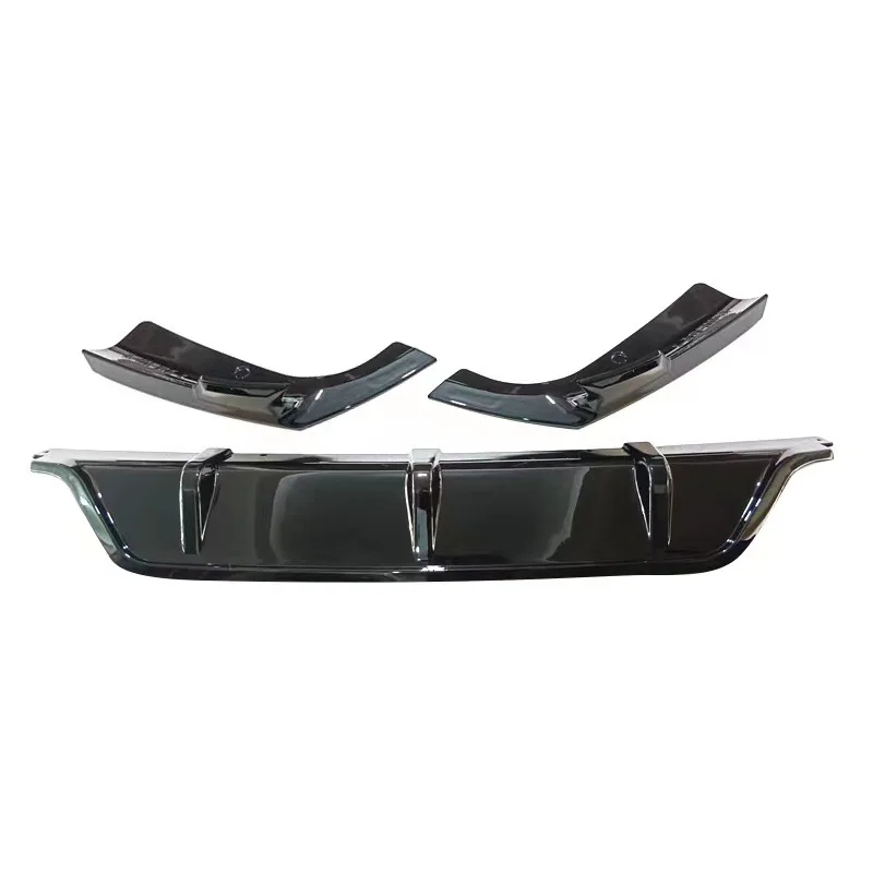 Suitable for 2020-2023 BMW X6 G06 Black Knight 3-section rear lip rear spoiler