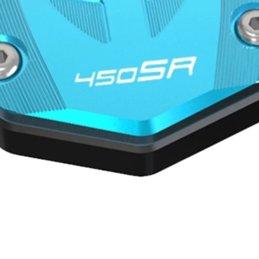 

450 SR SRS SS NK CLC Motorcycle Side Stand Enlarger Sled Sidestand Kickstand Foot Pad For CFMOTO 450SR 450SRS 450SS 450NK 450CLC