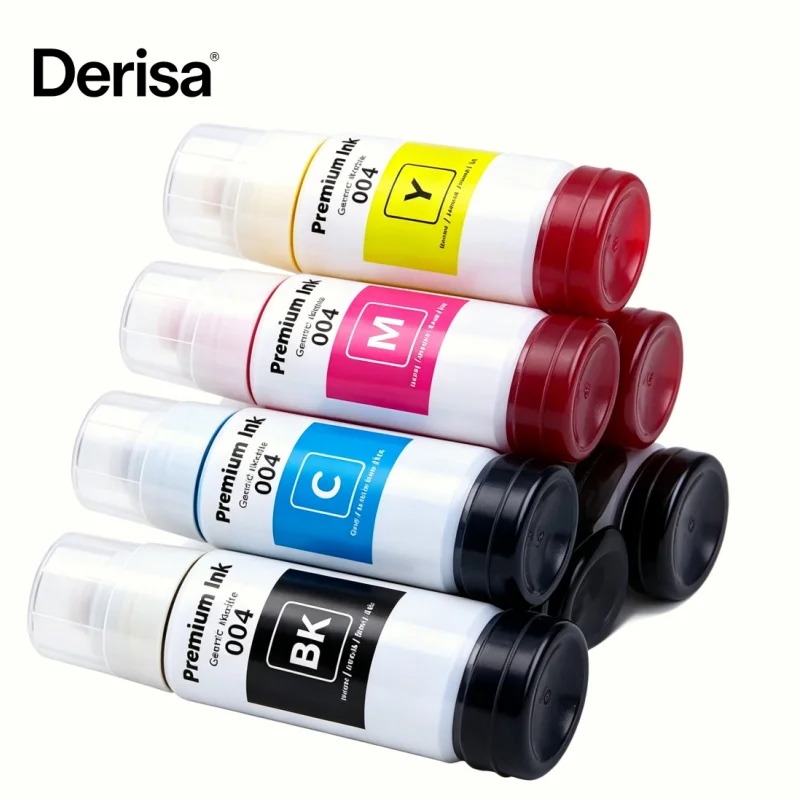 1set 4*70ml 004 Premium Refill Ink for Epson 004 Ecotank L1118 L1119 L1218 L1258 L3109 L3115 L3116 Printer  L3256 L3258 L3266