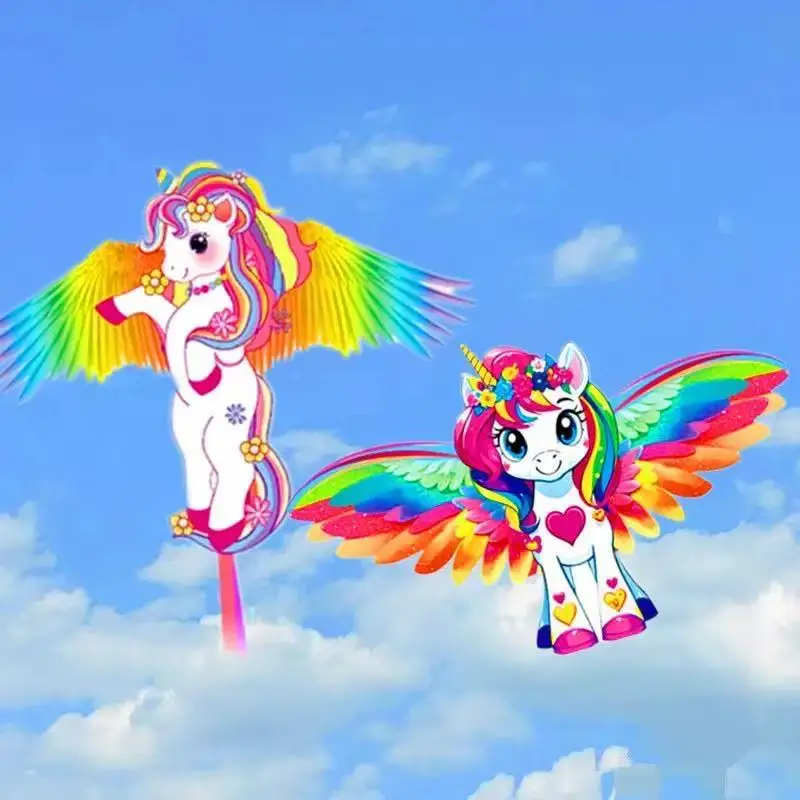 New Kites Children kites flying outdoor fun toys nylon kite animal kites factory summer toys kitesurf wing kites line aquilone