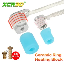 XCR3D 3D Printer Parts fast Ceramic Heating Core 24V 60W CH-C Hotend V6 Volacano Block Ender 3 CR-10S CR-6 SE Voron 2.4 Prusa i3
