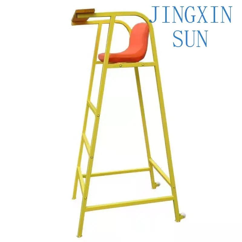 Match referee chair Badminton referee chair, movable volleyball tennis