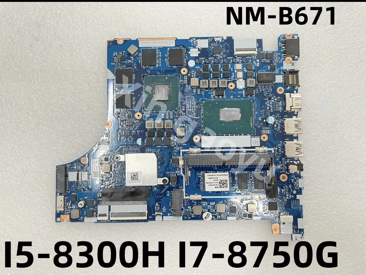 EG530 NM-B671 Original For Lenovo Ideapad 330-15ICH 330-17ICH Laptop Motherboard With I5-8300H I7-8750H GTX1050 2G 100% Test OK