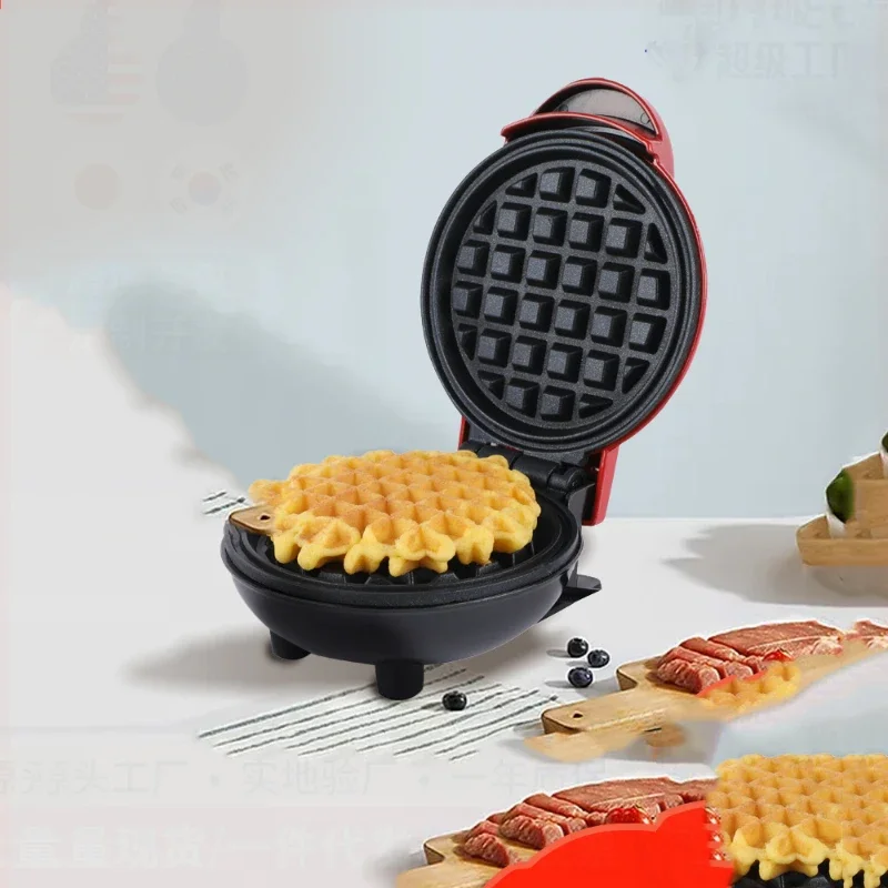 Waffle Maker 1PC Pane Pancake Cottura Torta Macchina per la colazione Saming Metallurgia Casa Mini Grill Frittata Grigliare