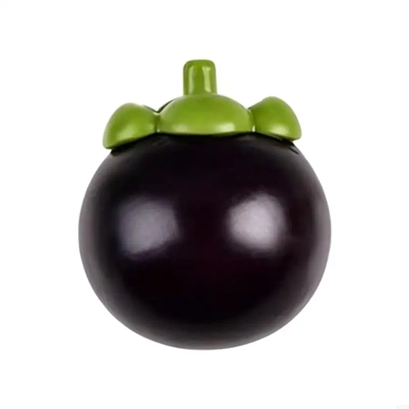   Deformable Squeeze Stress Toy For Adults Kids Realistic Mangosteen Anti Anxiety Sensory Toy