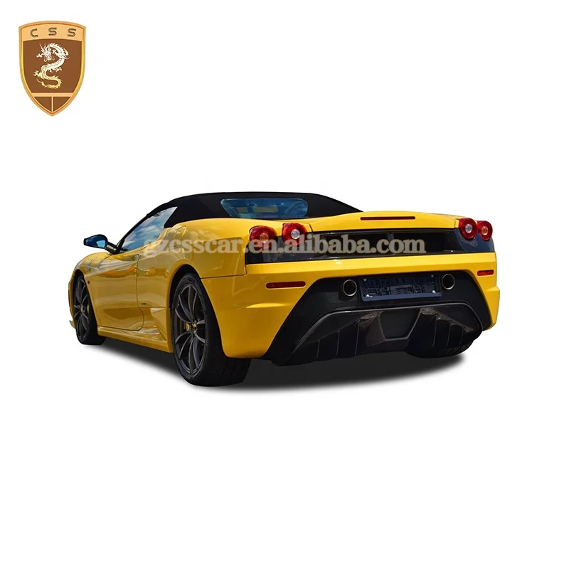 Voor Ferrari F430 Body Kit SC Stijl Glasvezel Voorbumper Side Rokken Achterbumper Diffuser Bodykit