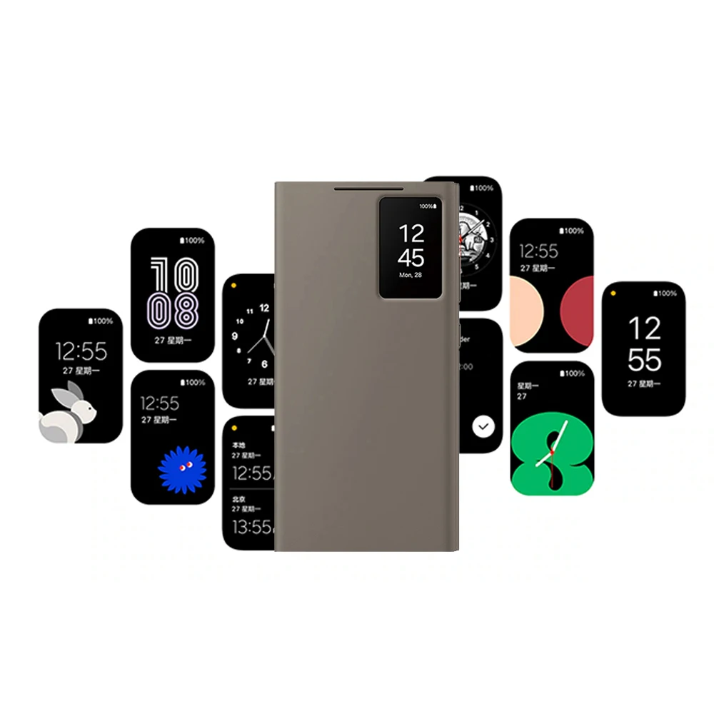 Oryginalne etui na smartfona Samsung Smart View Wallet EF-ZS928 do Galaxy S24 Ultra S-View Flip Case — zdjęcie produktu 4