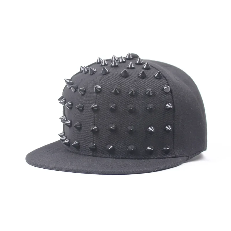 Nieten-Flachmütze für Männer und Frauen, Punkrock, Hip-Hop-Bolzen-Baseballmützen, männlich, weiblich, Jugend, Teenager, Jungen, Mädchen – Detail 20