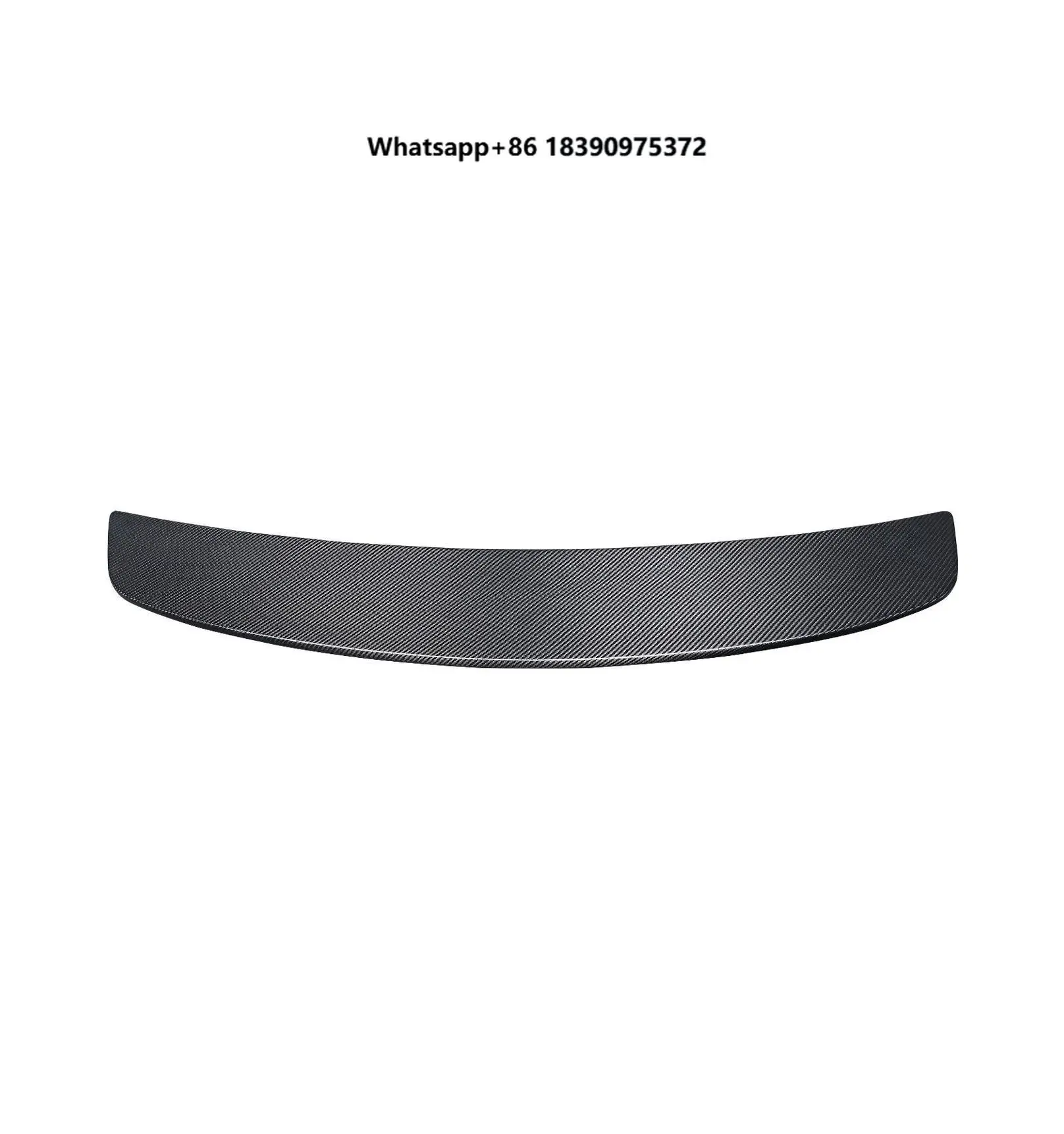Rear Wing for 911 (992) 19-24 Turbo SD Trim Dry Carbon Fiber Tail Panel Replacement Trunk Roof Spoiler