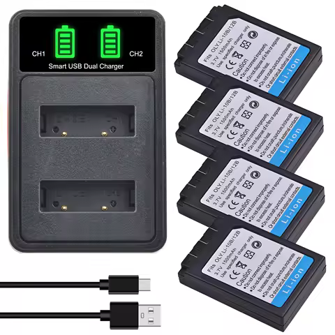 1500mAh Li-10B Li-12B Battery for Olympus Li10B Li12B C-50 C-60 C-70 C-470 C-760 C-765 C-770 X-1 X-2 X-3 X-500 FE-200 IR-500