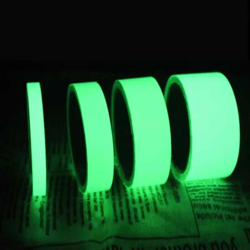 5M Self-adhesive Luminous Tape Night Glow Stickers DIY Home Decoration Warning Fluorescent Safety Tapes for Party