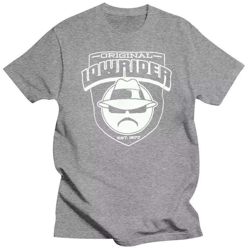 2025 جديد قصير الأكمام الرجال قمة الكلاسيكية خمر سيارة Lowrider الحضرية العلامة التجارية تي شيرت أسود البحرية رجل إمرأة S-5XL للجنسين تي شيرت