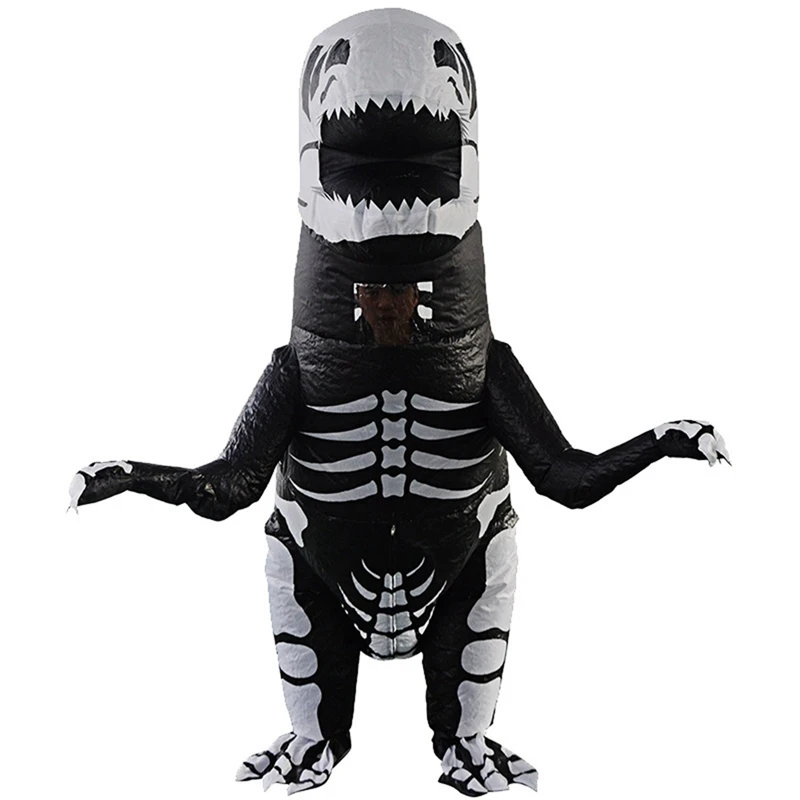 Dinosaur Skeleton Carnival Costume Cosplay Party Fancy Dress Birthday Outfits For Kids