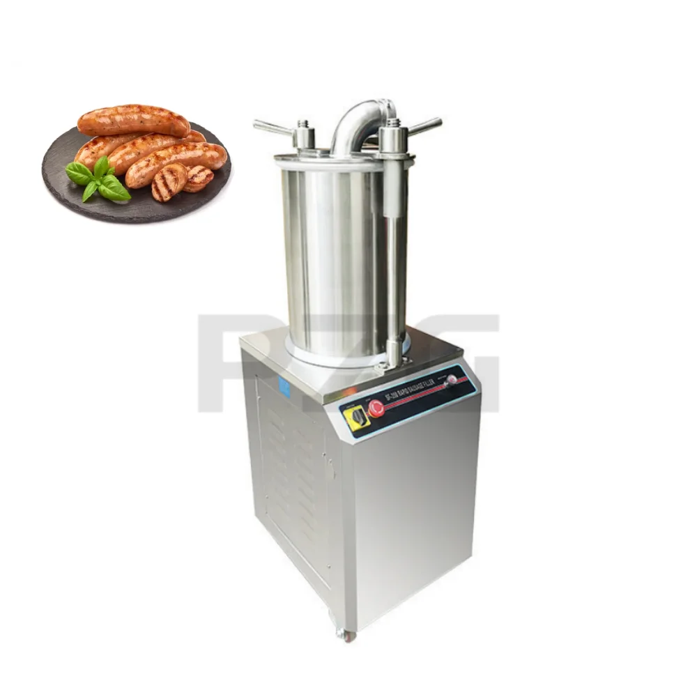 35L Industry Electric Embutidora De Salchichas Make Chorizo Making Filler Stuffer Automatic Meat Sausage Filling Maker Machine