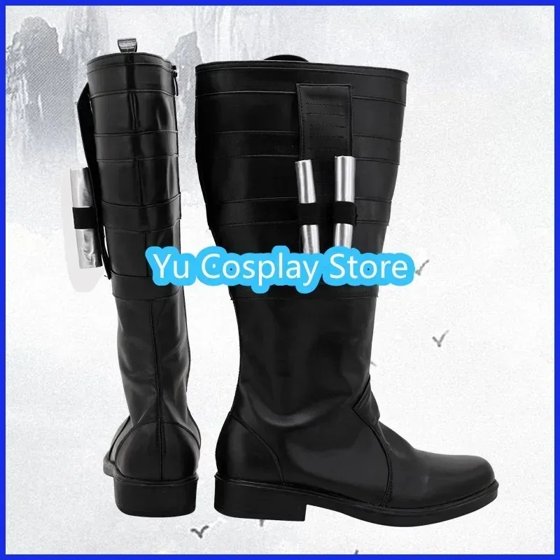

Candy 2025Yu- Cara Dune Halloween Carnival Boots PU Leather Shoes Anime Cosplay Props Custom Made