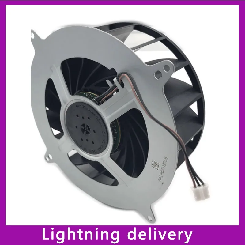 Cooling Fan Internal Fan Single Acting Cooling Fan for Sony PlayStation 5 PS5 G12L12MS1AH-56J14 12V DC 1.90A