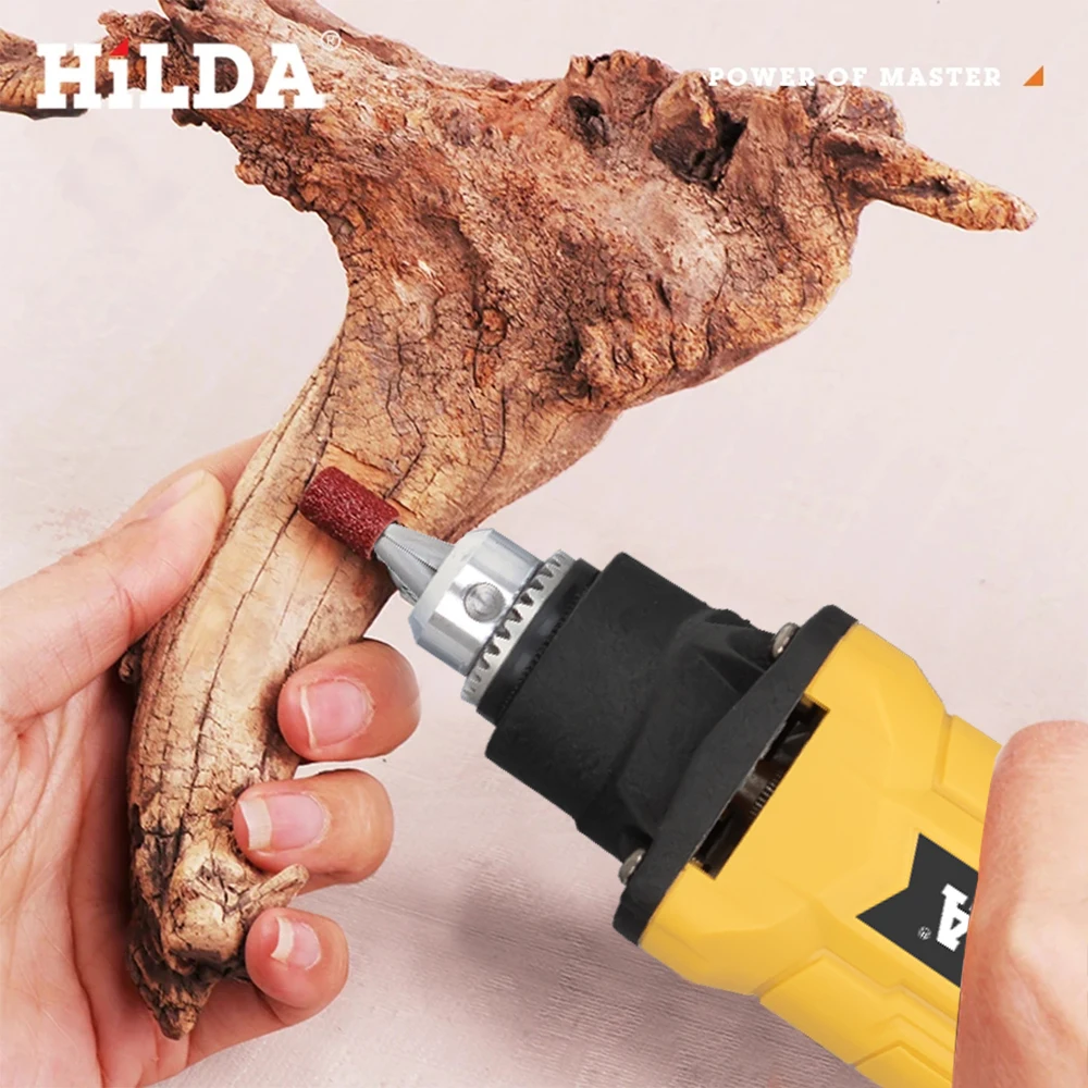 HILDA 400W Engraving Pen Wireless Electric Grinder Set Rechargeable Mini Grinder Micro Rotary Tool Jade Carving Drill