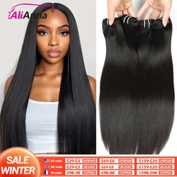 15A Double Drawn Virgin Bundles Human Hair Raw Vietnamese Hair Bundles Human Hair Straight Bundles Unprocessed Hair Extensions