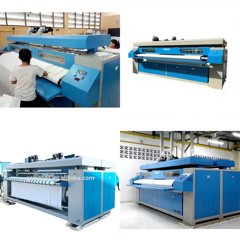 Industrial Ironing Machine for Brand Electric Steam Gas Heating ISO CE Certified