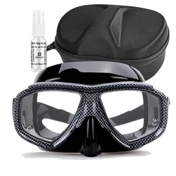 Myopia Scuba Diving Mask Tempered glass lenses Camouflage with antifog Spray for spearfishing Equipment Snorkel Skin