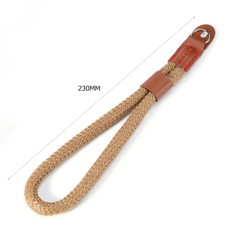 Tali Nilon Tali Tangan Kamera Tali Pergelangan Tangan Kamera Dapat Disesuaikan dengan Tali Tangan Konektor Lebih Aman untuk Kamera Digital Leica