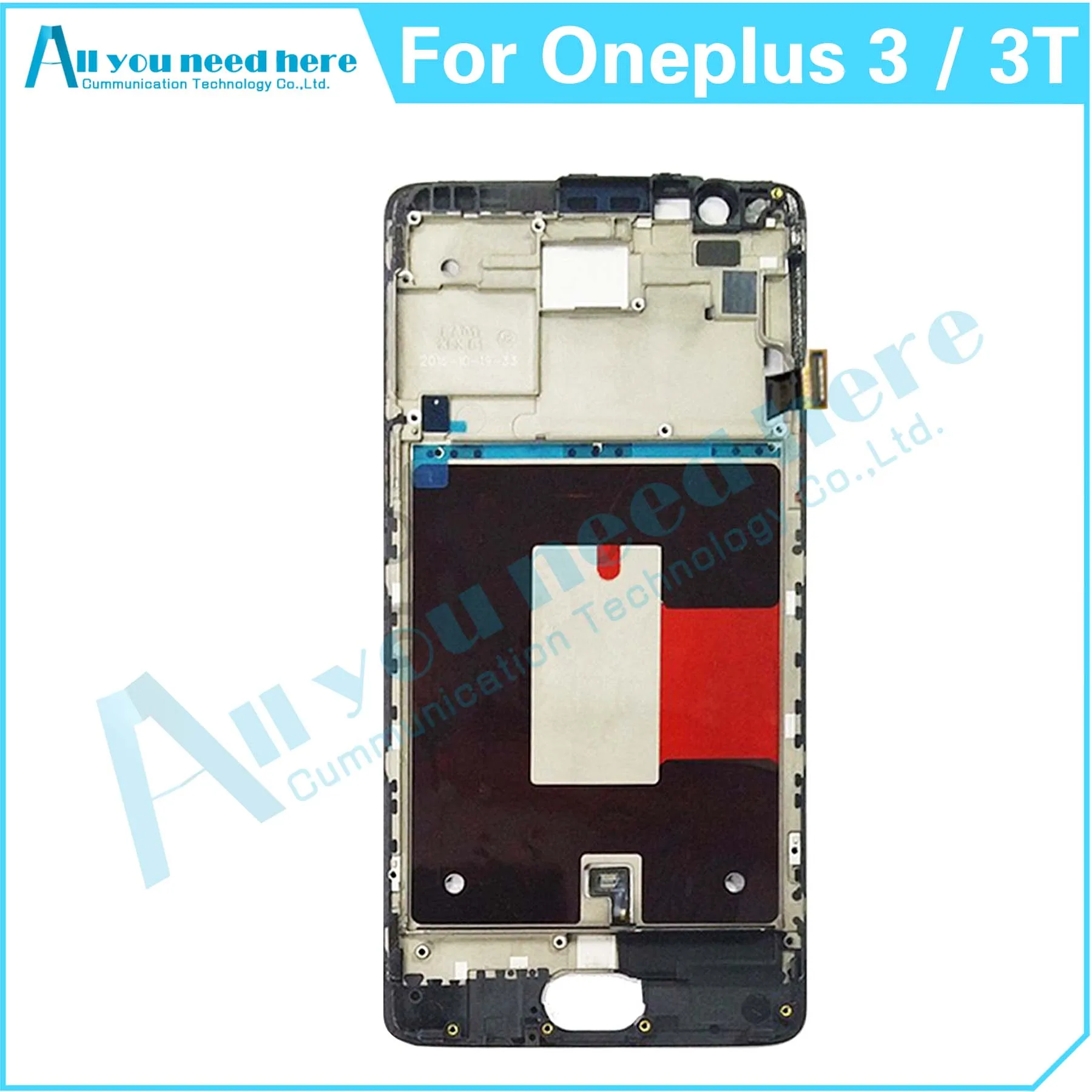 100% Test For Oneplus 3T Back Battery Cover Door Housing Case Rear Cover For Oneplus 3 Repair Parts Replacement