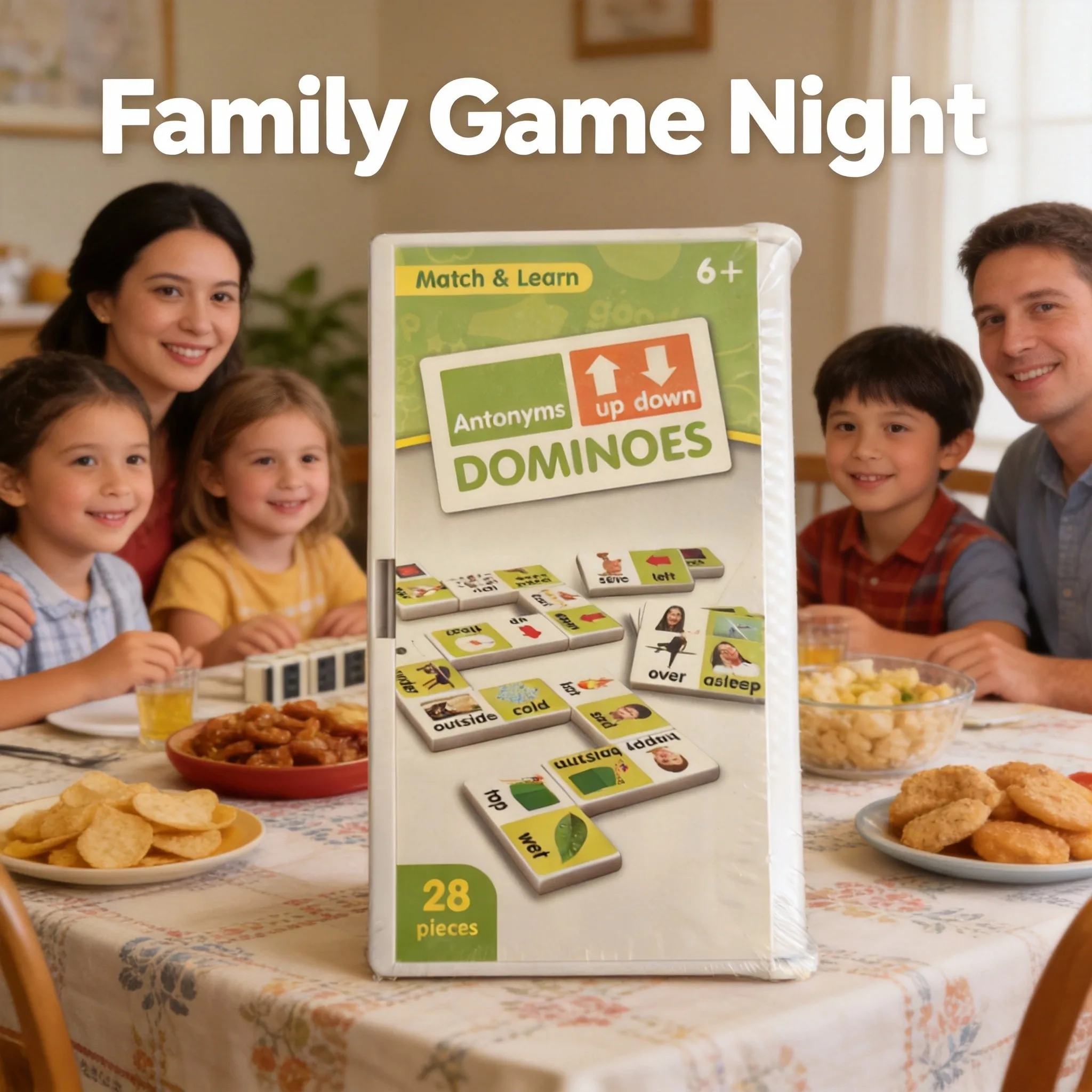 

Антонимные доминосы - развивающая игра на сопоставление противоположностей для детей от 6 лет | Развитие навыков расширения словарного запаса