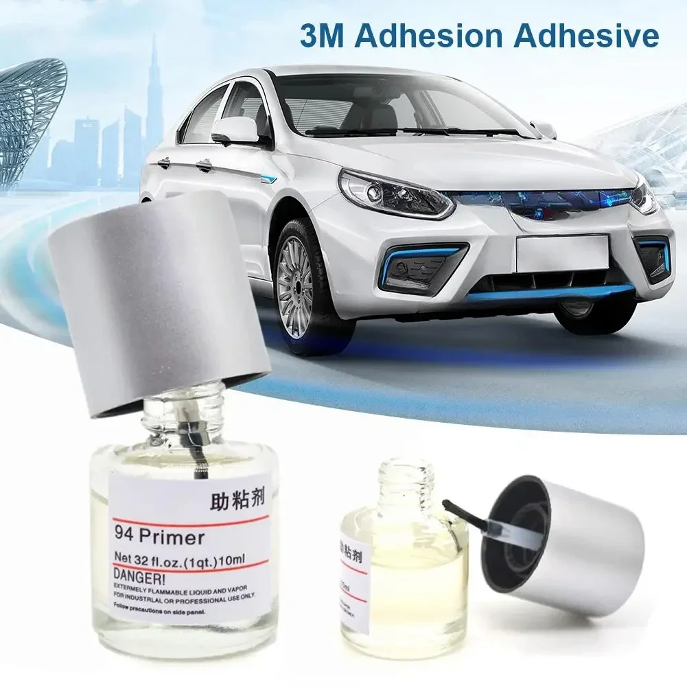 

3M 94 Adesivo Primer Adesão Promotor Car Wrapping Ferramenta Car Door Styling Para Fita 10ml Glass Repair Accesorios Para Auto