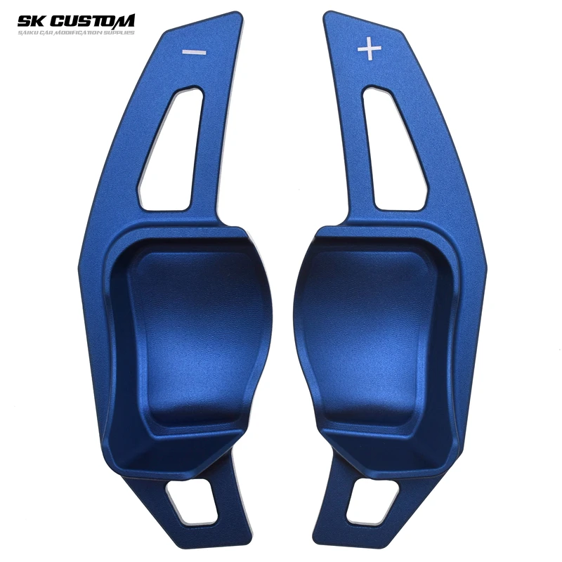 SK CUSTOM For Volkswagen Golf 5 MK6 GTI R Passat B6 B7 CC Aluminum alloy steering wheel paddle shifters extended