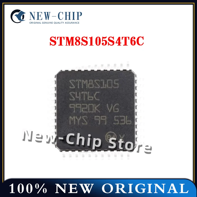 1PCS-20PCS/LOT   STM8S105S4T6C  LQFP-44  STM8S105  8-bit microcontroller MCU New original