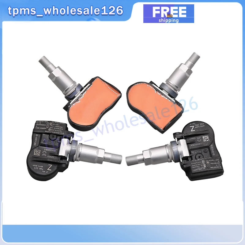 4PCS TPMS Tire Pressure Monitor Sensor 40700-3JA0B For 2015-2021 Nissan Murano Pathfinder 2013-2019 Infiniti Q50 Q60 QX60 433MHZ