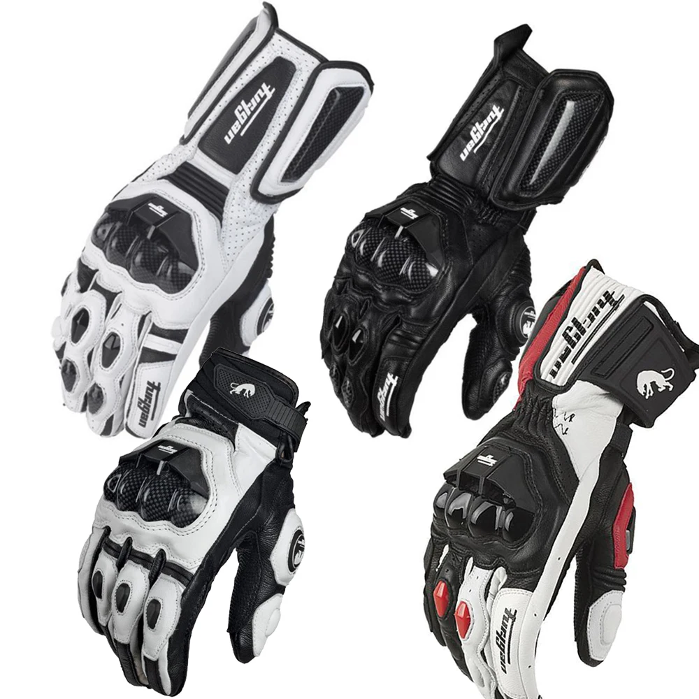 

Motorcycle Leather Carbon Fiber Gloves Cross-country Mountain Bike Motorcycle Gloves Riding Motorcycle Rider Gloves