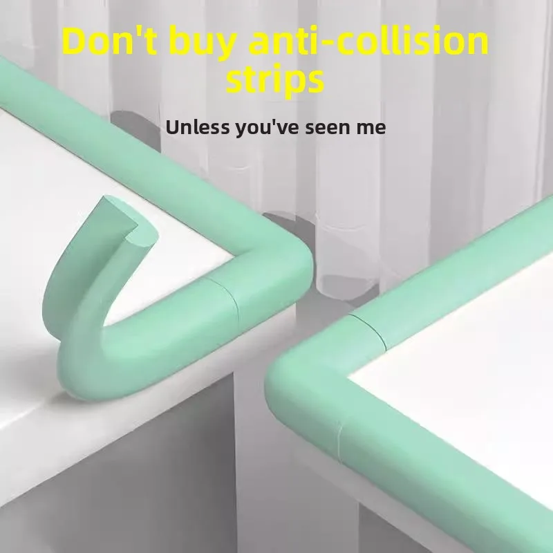 

Home Use Corner Protection Strip Soft round Arc Baby Proofing Wall Corner Guard Straight Angle Arc Decoration Baby Se Guard