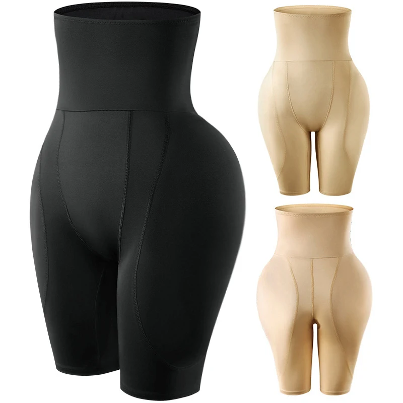Butt Lifter bielizna modelująca szorty damskie fałszywe Booty Hip Enhancer urządzenie do modelowania sylwetki gorset modelujący talię majtki modelujące brzuch bielizna modelująca Fajas