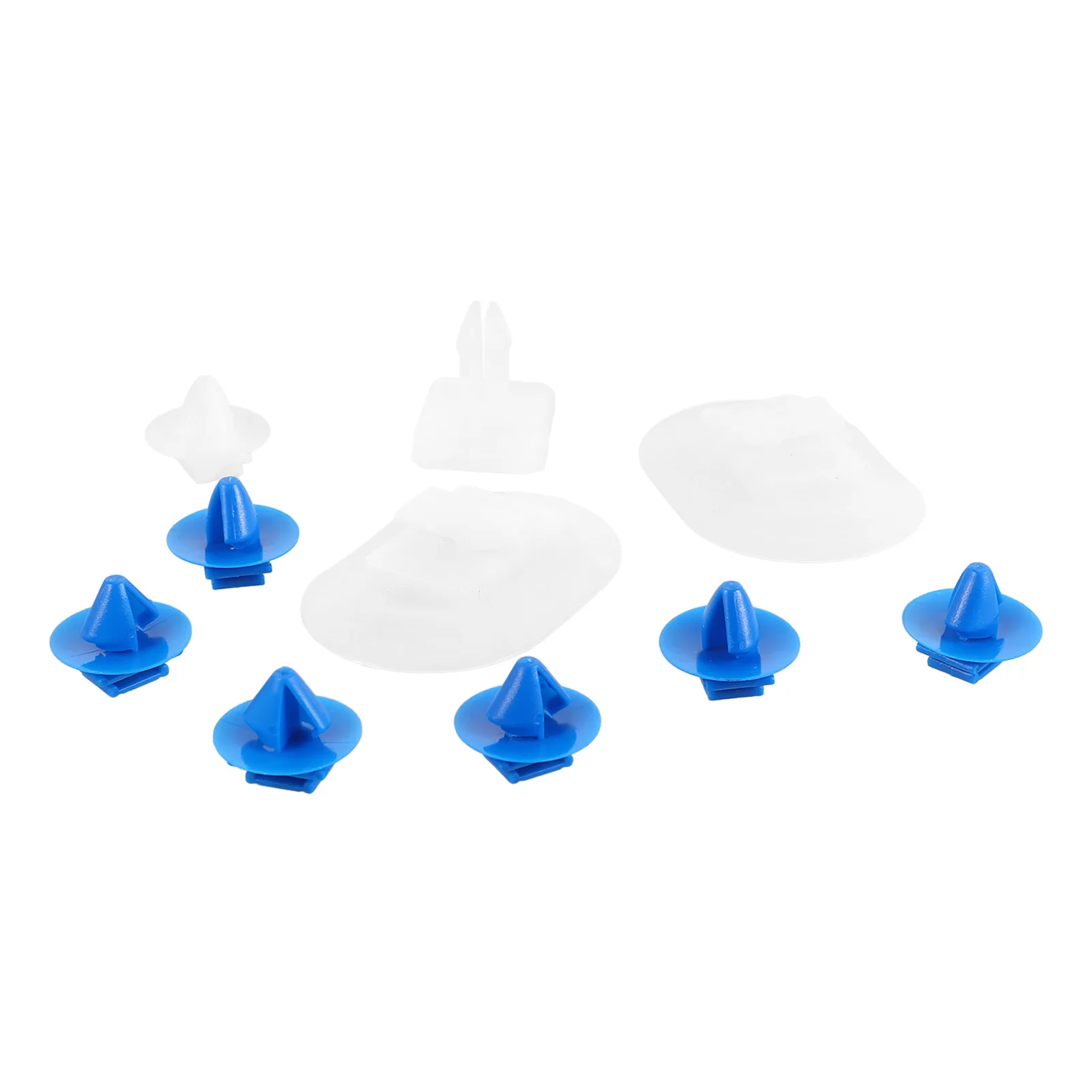 

10 Pcs Car Side Skirt Fixing Clips Door Panel Retainers Durable Plastic Easy Installation Versatile Application Rocker Moulding