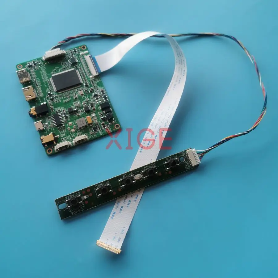 For LP140WHU LP140WH8 LP140WH1 LP140WH2 Matrix Controller Drive Board Kit 1366x768 2Mini-HDMI Laptop Display EDP-30 Pin 1366*768