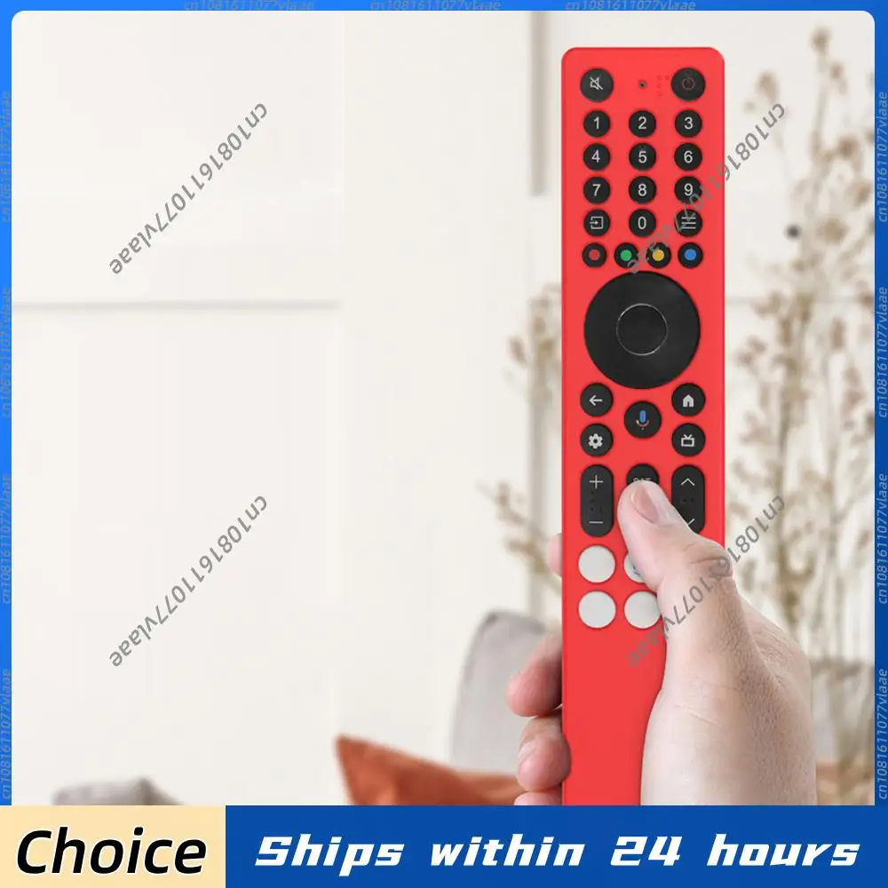 For TCL RC833A Silicone Remote Control Case with Lanyard Protective Cover Anti-Scratch Drop-Proof RC Cover Smart TV Accessories